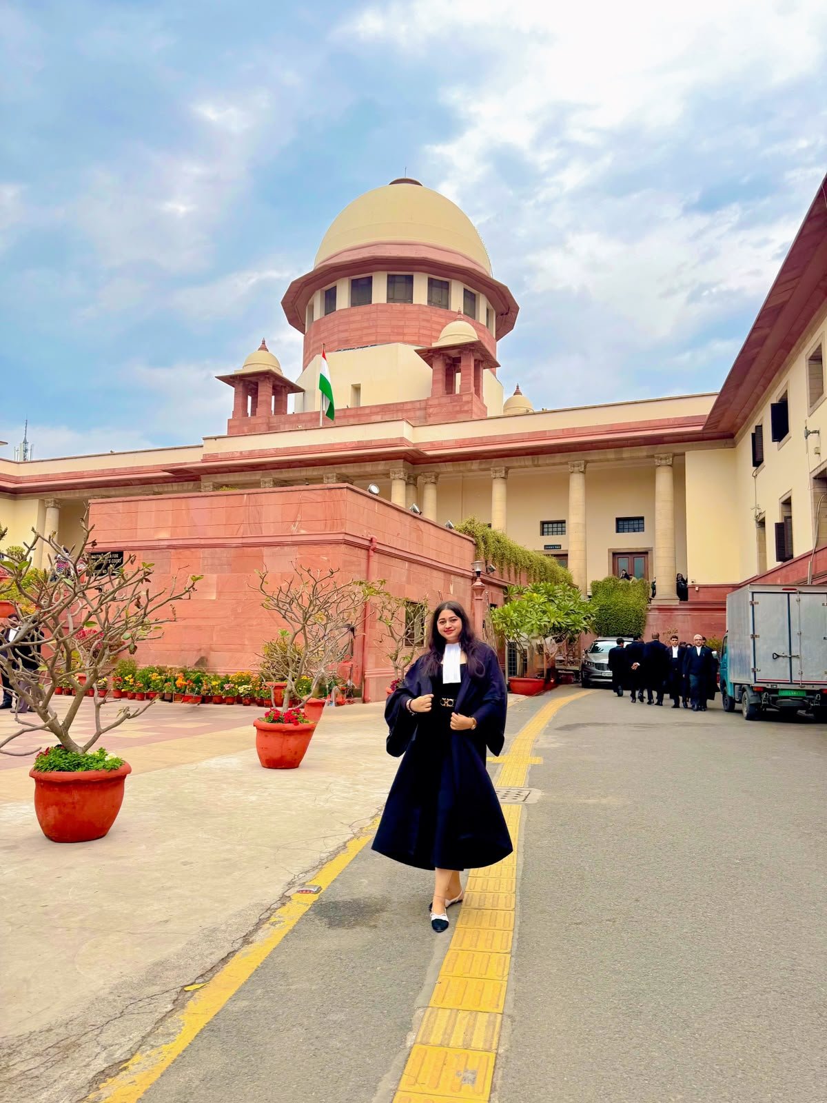 Adv. Snigdha Khandelwal at the Supreme Court of India